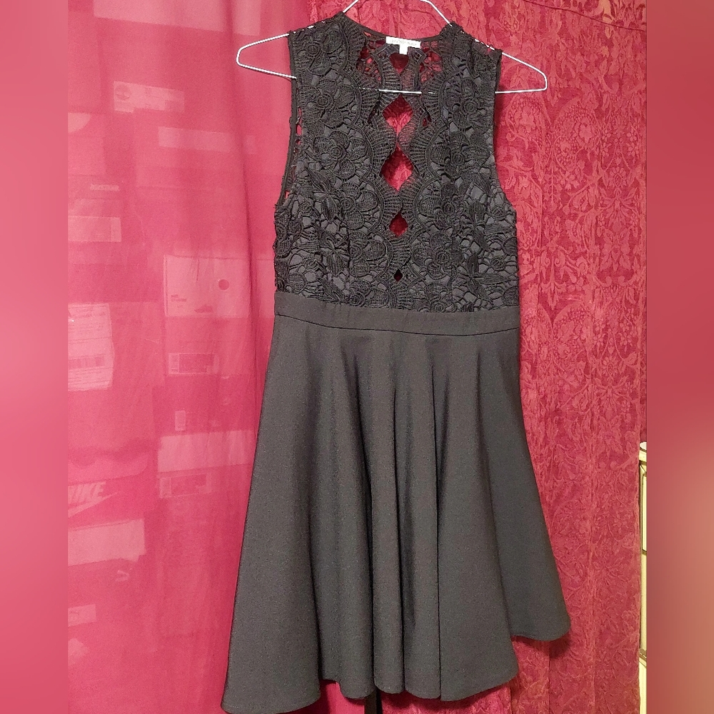 Charlotte Russe Black Cocktail Dress.